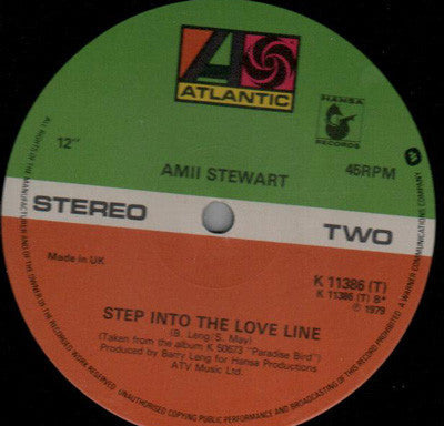 Amii Stewart : Jealousy (12", Single)