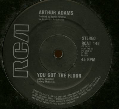 Arthur Adams : You Got The Floor (12", Single)