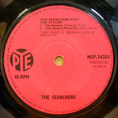 The Searchers : The Searchers Play The System (7", EP)