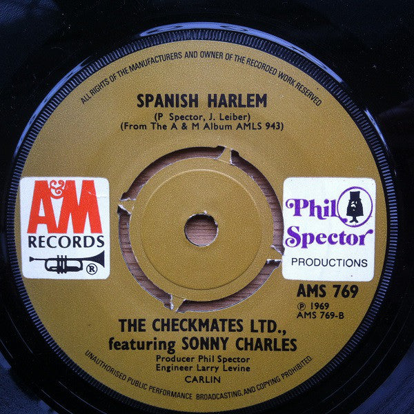 The Checkmates Ltd. Featuring Sonny Charles : Proud Mary (7", Single, 4 p)