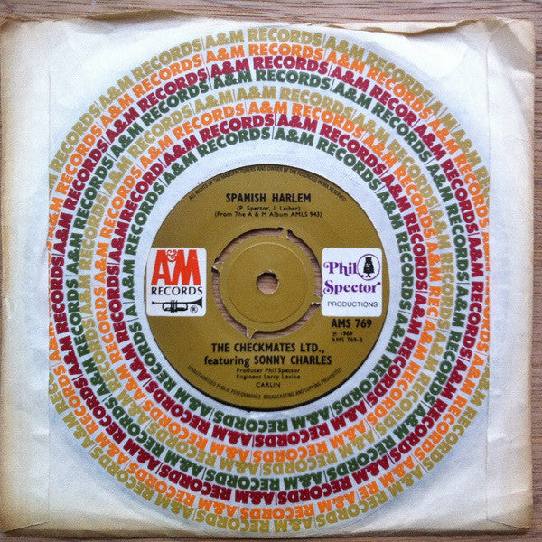 The Checkmates Ltd. Featuring Sonny Charles : Proud Mary (7", Single, 4 p)