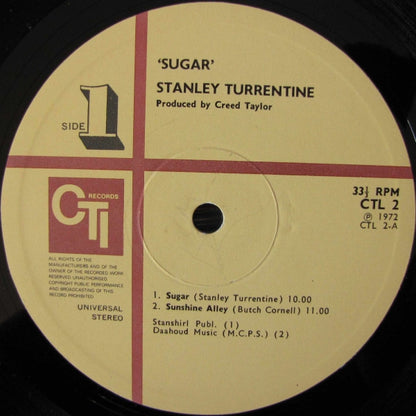 Stanley Turrentine : Sugar (LP, Gat)