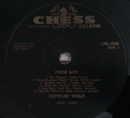 Howlin' Wolf : Poor Boy (LP, Album, Mono)