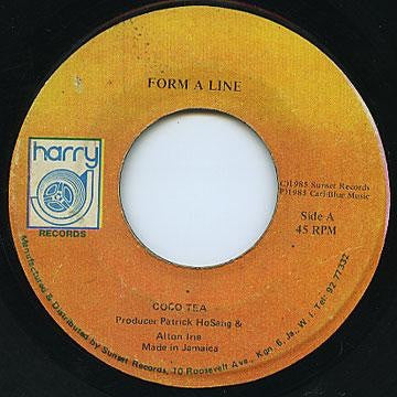 Coco Tea* : Form A Line (7")