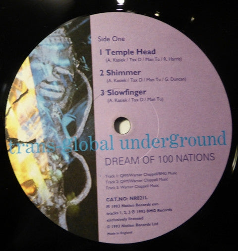 Transglobal Underground : Dream Of 100 Nations (2xLP, Album)