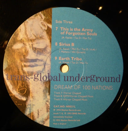 Transglobal Underground : Dream Of 100 Nations (2xLP, Album)