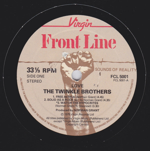 The Twinkle Brothers* : Love (10", MiniAlbum)