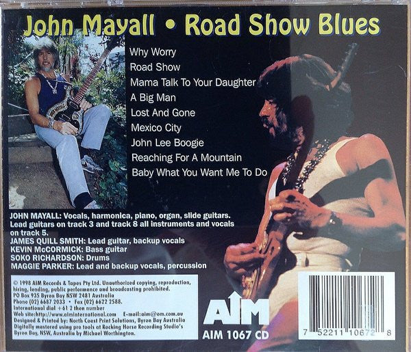 John Mayall : Road Show Blues (CD, Album, RE)