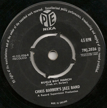 Chris Barber's Jazz Band : Petite Fleur (7", Single)