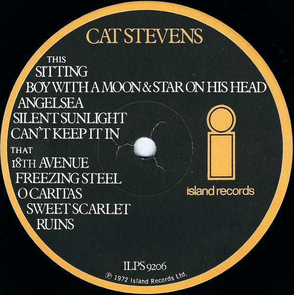 Cat Stevens : Catch Bull At Four (LP, Album, Gat)