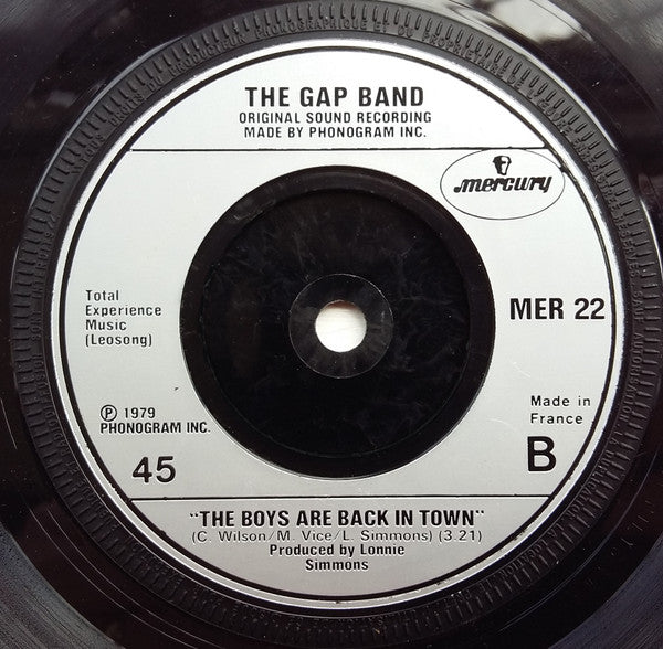 The Gap Band : Oops Up Side Your Head (7", Single)