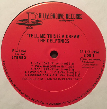 The Delfonics : Tell Me This Is A Dream (LP, Album)