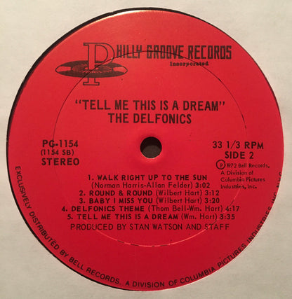 The Delfonics : Tell Me This Is A Dream (LP, Album)