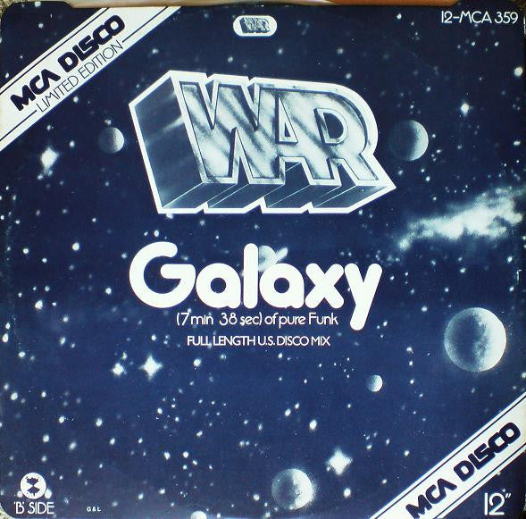 War : Hey Señorita / Galaxy (12", Ltd)