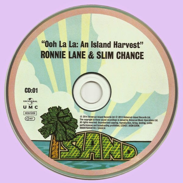 Ronnie Lane & Slim Chance : Ooh La La - An Island Harvest (2xCD, Comp, Dig)