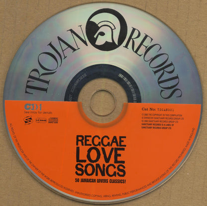 Various : Reggae Love Songs - 50 Jamaican Lovers Classics! (2xCD, Comp)