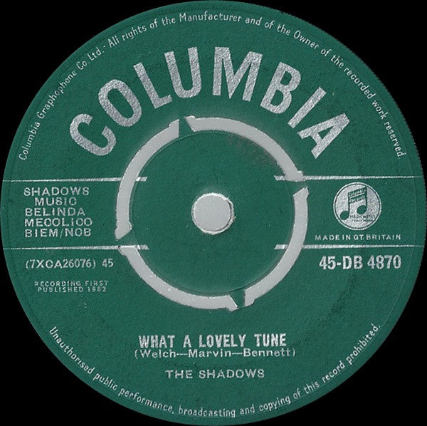 The Shadows : Guitar Tango (7", Single)