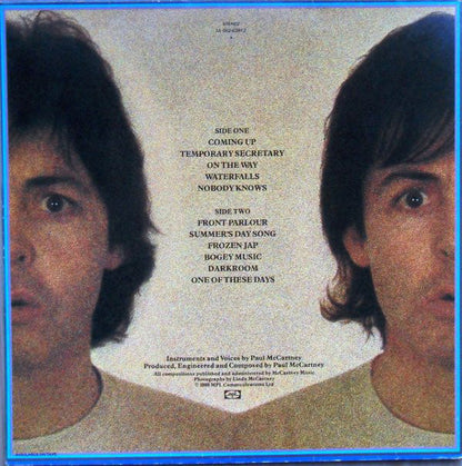 Paul McCartney : McCartney II (LP, Album, Gat)