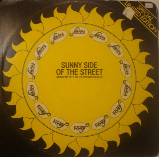 Savoy (2) : Sunny Side Of The Street (Movin' My Feet To The Boogaloo Beat) (12")