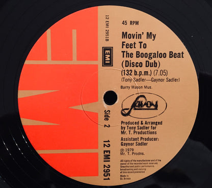 Savoy (2) : Sunny Side Of The Street (Movin' My Feet To The Boogaloo Beat) (12")