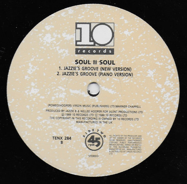 Soul II Soul : Get A Life (12")