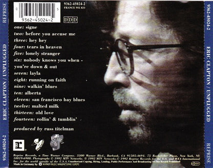 Eric Clapton : Unplugged (CD, Album)