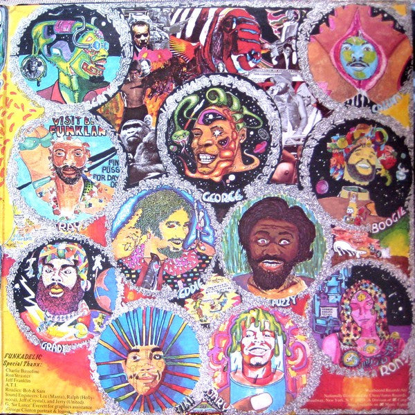 Funkadelic : Standing On The Verge Of Getting It On (LP, Album, Pit)