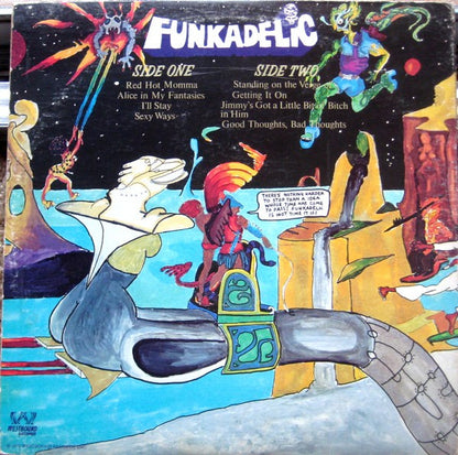 Funkadelic : Standing On The Verge Of Getting It On (LP, Album, Pit)