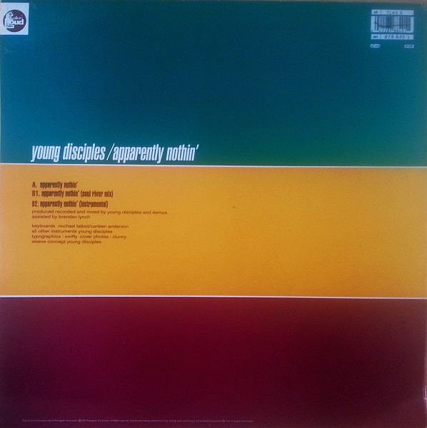 Young Disciples : Apparently Nothin' (12", Single)