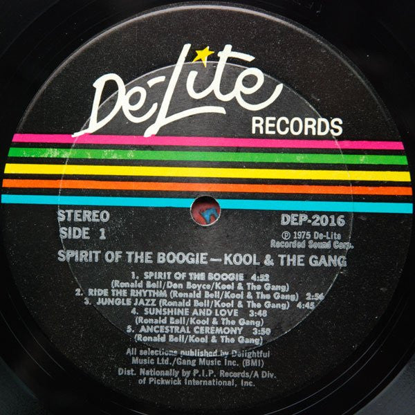 Kool & The Gang : Spirit Of The Boogie (LP, Album, M/Print)