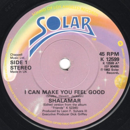 Shalamar : I Can Make You Feel Good / Help Me (7", Single, Pri)