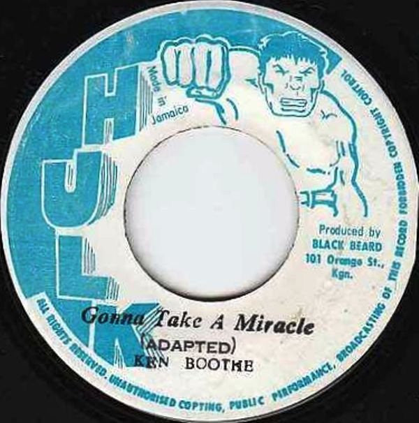 Ken Boothe : Gonna Take A Miracle (7")