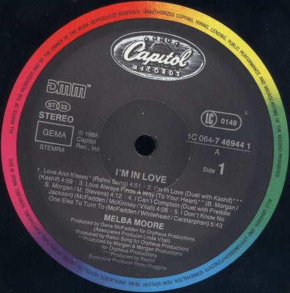 Melba Moore : I'm In Love (LP, Album)