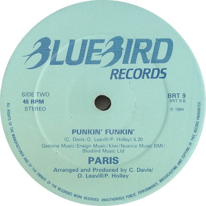 Paris (6) : I Choose You / Punkin' Funkin' (12")