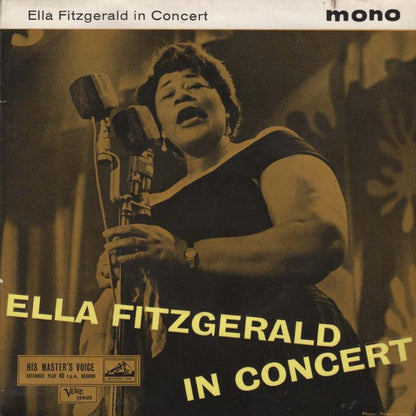 Ella Fitzgerald : In Concert (7", EP, Mono)