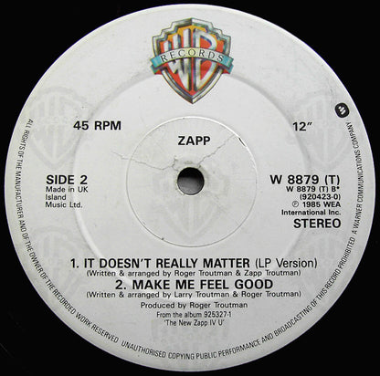 Zapp : It Doesn't Really Matter (12")