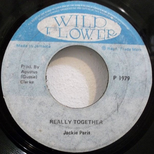 Jackie Paris (2) : Really Together (7")