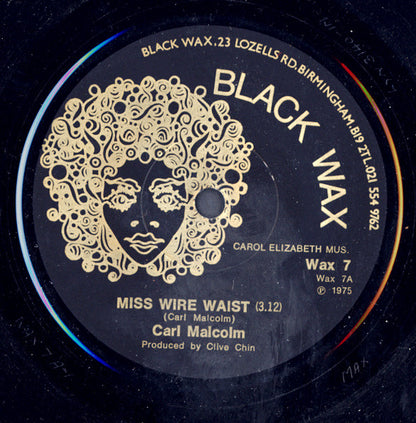 Carl Malcolm : Miss Wire Waist (7")