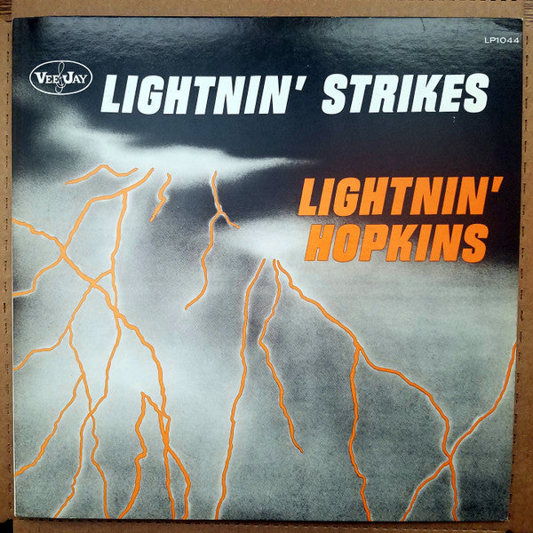 Lightnin' Hopkins : Lightnin' Strikes (LP, Album, Mono, RP, Mon)