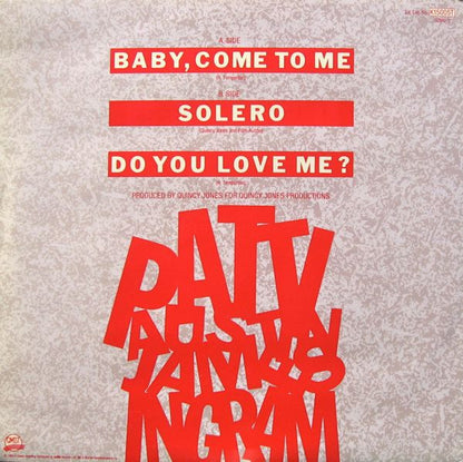 Patti Austin & James Ingram : Baby, Come To Me (12", Single)