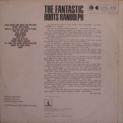 Boots Randolph : The Fantastic Boots Randolph (LP, Album, RE)