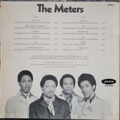 The Meters : The Meters (LP, Album, Roc)