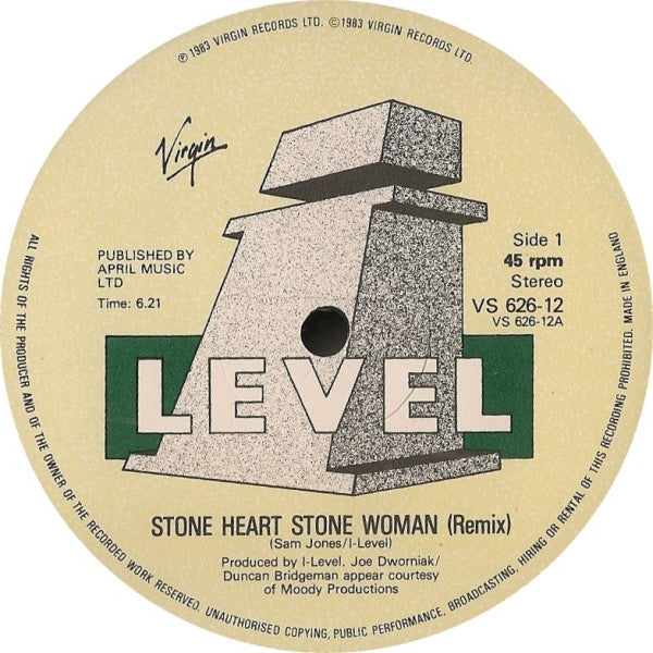 I-Level : Stone Heart (Stone Woman) (12")