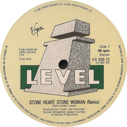 I-Level : Stone Heart (Stone Woman) (12")