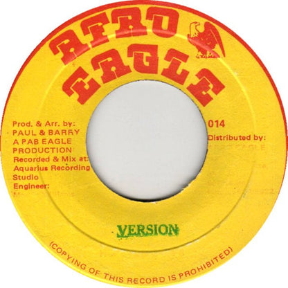 Triston Palma* : Don't Wanna Be A Rude Boy (7")