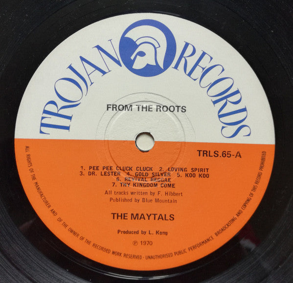 The Maytals : From The Roots (LP, Album)