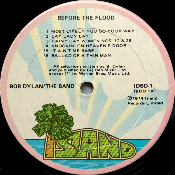 Bob Dylan / The Band : Before The Flood (2xLP, Album)