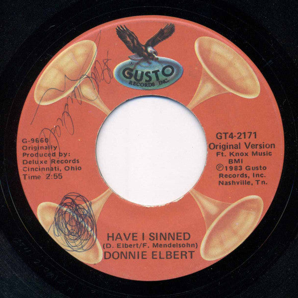 Donnie Elbert : Have I Sinned / What Can I Do (7")