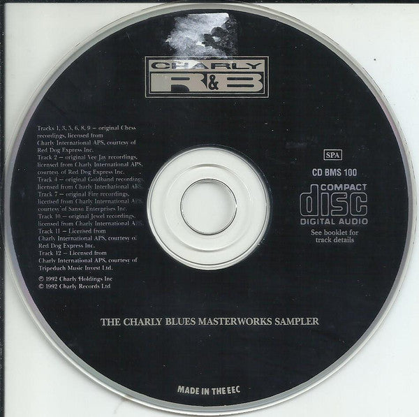 Various : The Charly Blues Masterworks Sampler (CD, Smplr)