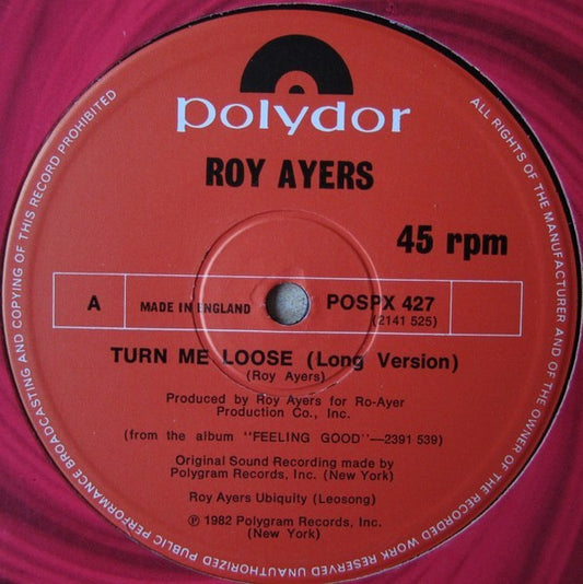 Roy Ayers : Turn Me Loose (12")